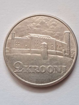 EEstonia 2 Krooni Zamek Toompea 1930 r