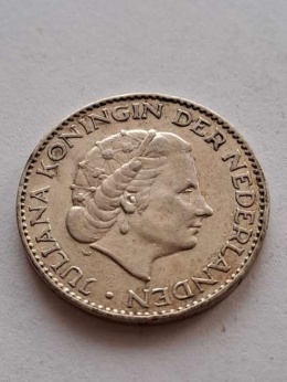 Holandia 1 Gulden Juliana 1955 r