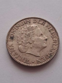 Holandia 1 Gulden Juliana 1956 r