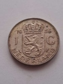Holandia 1 Gulden Juliana 1956 r