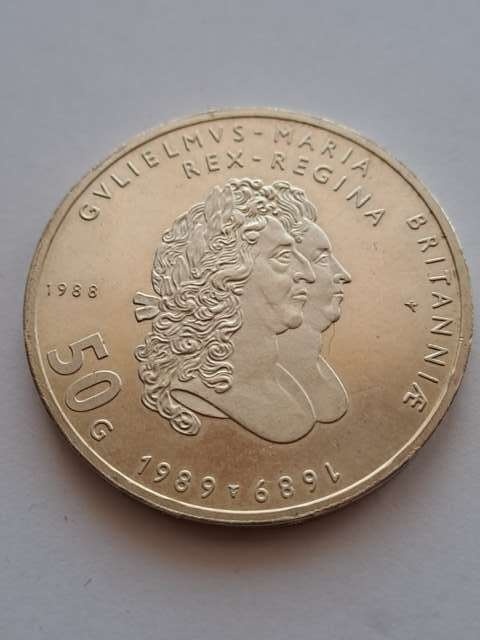 Holandia 50 Guldenów Beatrix 1989 r