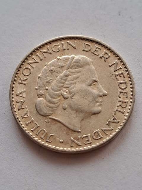 Holandia 1 Gulden Juliana 1965 r
