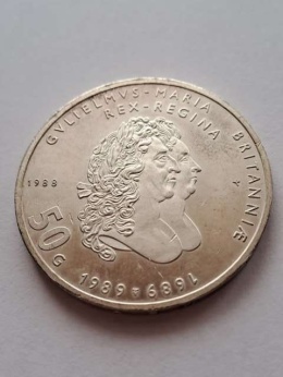 Holandia 50 Guldenów Beatrix 1989 r