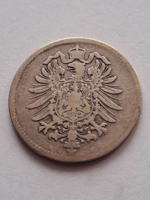 Niemcy 1 Marka Wilhelm I 1876 r G