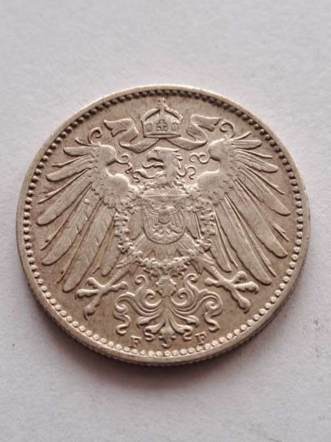 Niemcy 1 Marka Wilhelm II 1915 r F