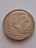 Niemcy 2 Marki Hindenburg 1938 r A