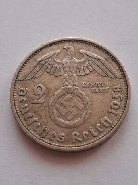 Niemcy 2 Marki Hindenburg 1938 r D