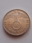 Niemcy 2 Marki Hindenburg 1939 r A