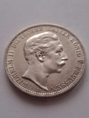 Niemcy 3 Marki Wilhelm II Prusy 1910 r