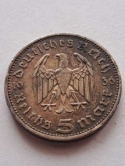 Niemcy 5 Marek Hindenburg 1936 r A