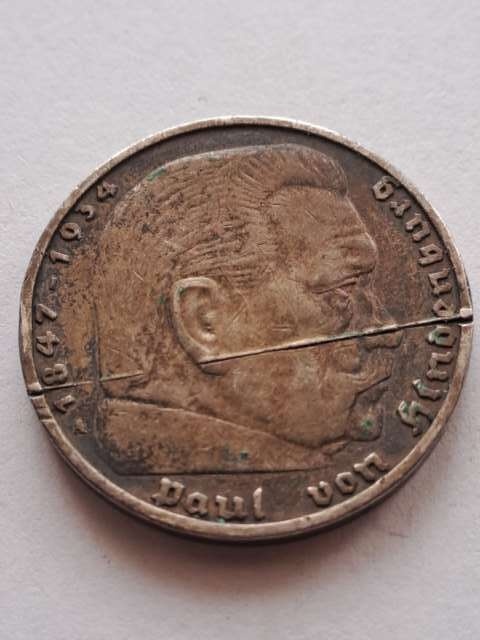 Niemcy 5 Marek Hindenburg 1936 r A