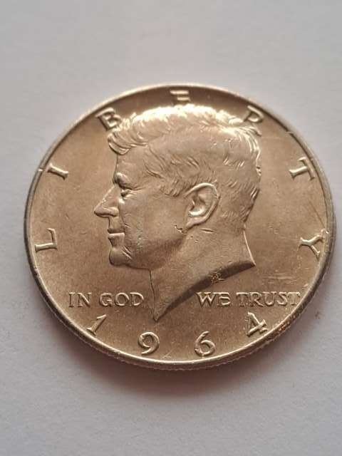 USA 1/2 Dollara Kennedy 1964 r