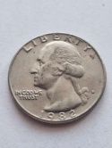USA 1/4 Dollara Waszyngton 1982 r D