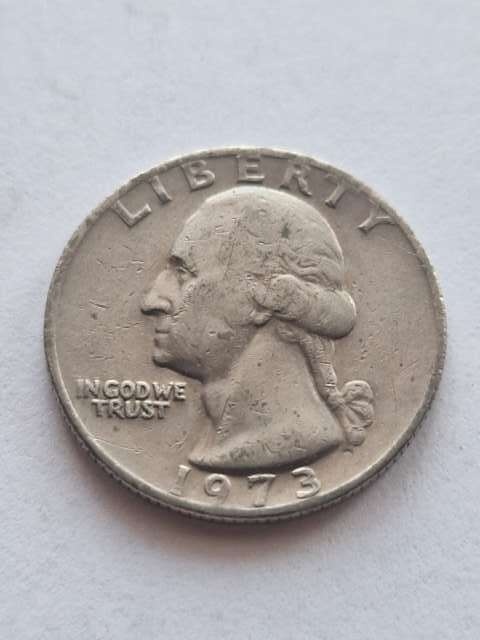 USA 1/4 Dollara Waszyngton 1973 r