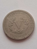 USA 5 Centów Liberty 1901 r