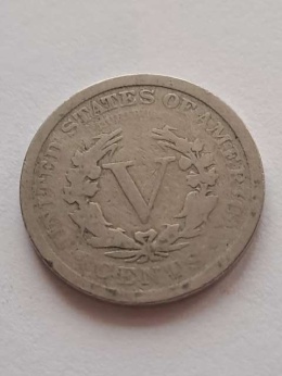 USA 5 Centów Liberty 1901 r