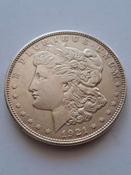 USA Dollar Morgan 1921 r D