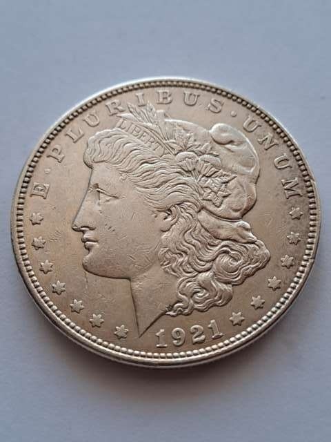 USA Dollar Morgan 1921 r D