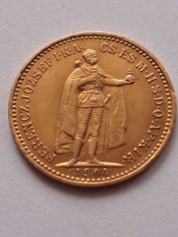 Węgry 10 Koron Franciszek Józef I 1904 r