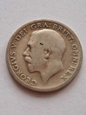 Wielka Brytania 6 Pensów Jerzy V 1920 r