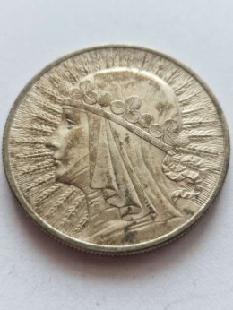 10 zł Głowa Kobiety 1932 r bez znaku