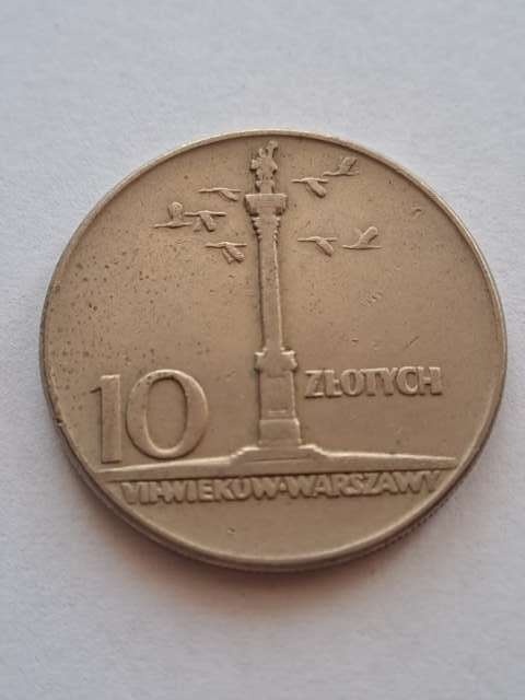 10 zł Kolumna Zygmunta Duża 1965 r