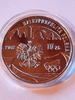 10 zł Polska Reprezentacja Olimpijska 2012 r