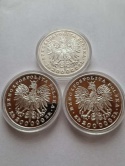 200 tyś Duży Tryptyk 1990 r zestaw 3 szt