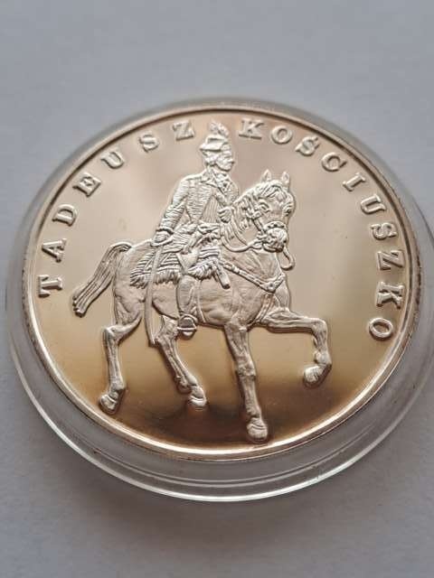 100 tyś Tadeusz Kościuszko Mały Tryptyk 1990 r