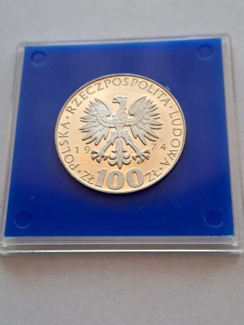 100 zł Maria Skłodowska 1974 r