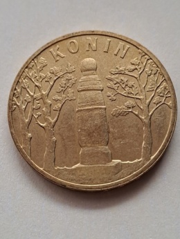 2 zł Miasta Historyczne - Konin 2008 r