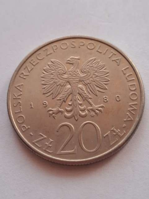 20 zł Dar Pomorza 1980 r