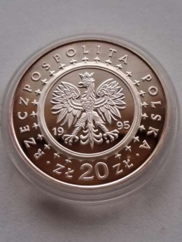 20 zł Pałac Królewski w Łazienkach 1995 r