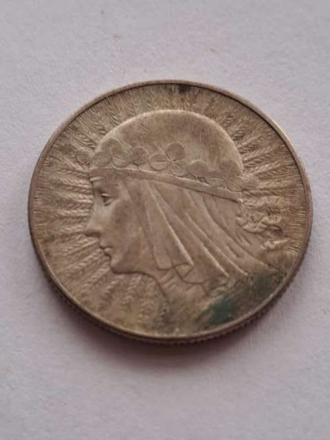 5 zł Głowa Kobiety 1933 r