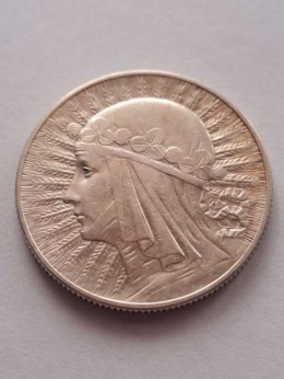 5 zł Głowa Kobiety 1934 r