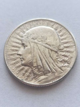 5 zł Głowa Kobiety 1934 r