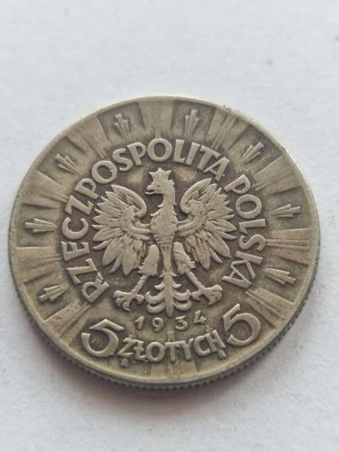 5 zł Józef Piłsudski 1934 r