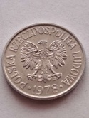 50 Groszy 1978 r znak