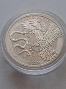 Malta 5 Euro Golden Eagle 2023 r