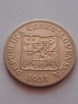 Czechosłowacja 5 Koron 1930 r