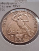 Czechosłowacja 100 Koron 1918 - 1948 r