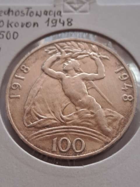 Czechosłowacja 100 Koron 1918 - 1948 r