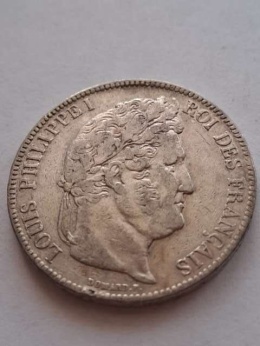 Francja 5 Franków Louis Philippe I 1838 r