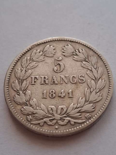 Francja 5 Franków Louis Philippe I 1841 r