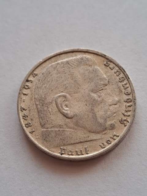 Niemcy 2 Marki Hindenburg 1938 r E
