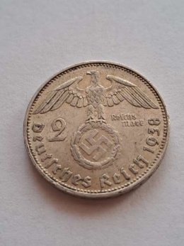 Niemcy 2 Marki Hindenburg 1938 r E