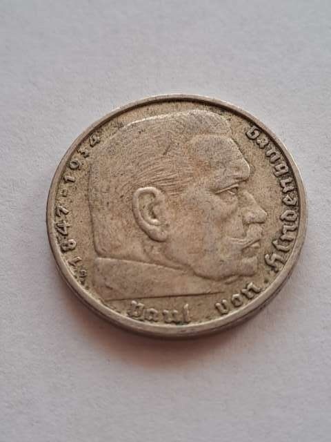 Niemcy 2 Marki Hindenburg 1938 r B