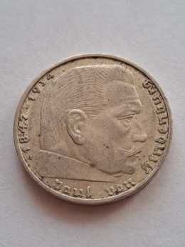 Niemcy 2 Marki Hindenburg 1937 r A