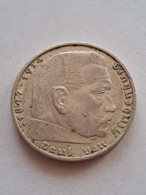 Niemcy 2 Marki Hindenburg 1937 r A