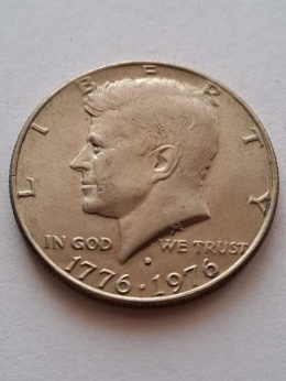 USA 1/2 Dollara Kennedy 1776-1976 r D